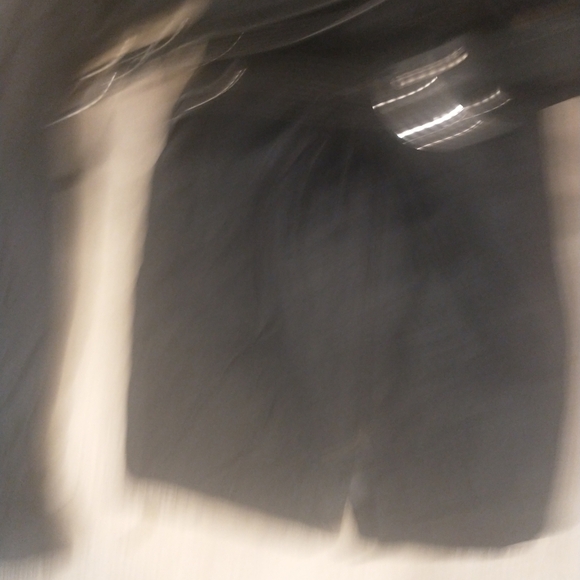 Vintage jean coat with leather belt and faux‎ fur collar Linda Lundstrom - Picture 4 of 9